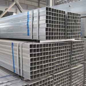 Hot Dipped Galvanized Carbon Iron Steel Rectangular Square Steel Pipe