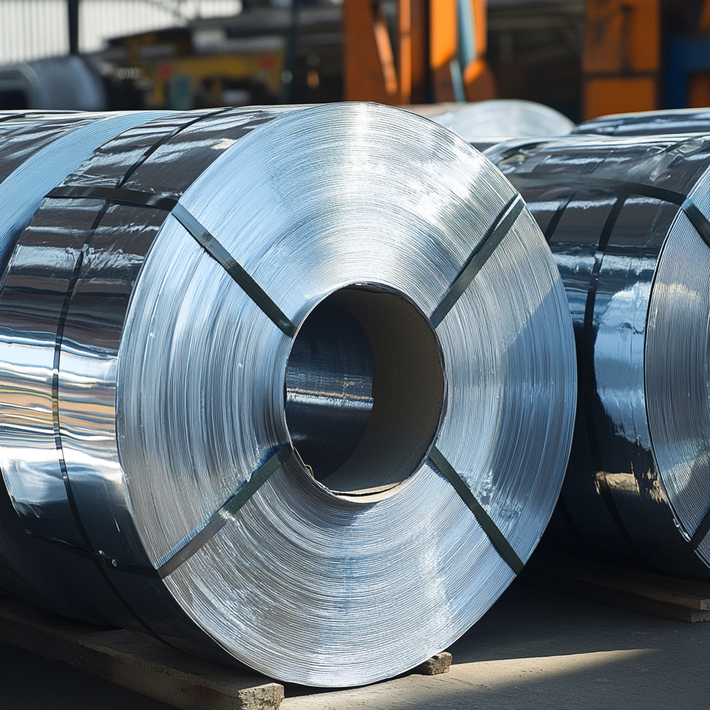 What is coil coated galvanized steel?