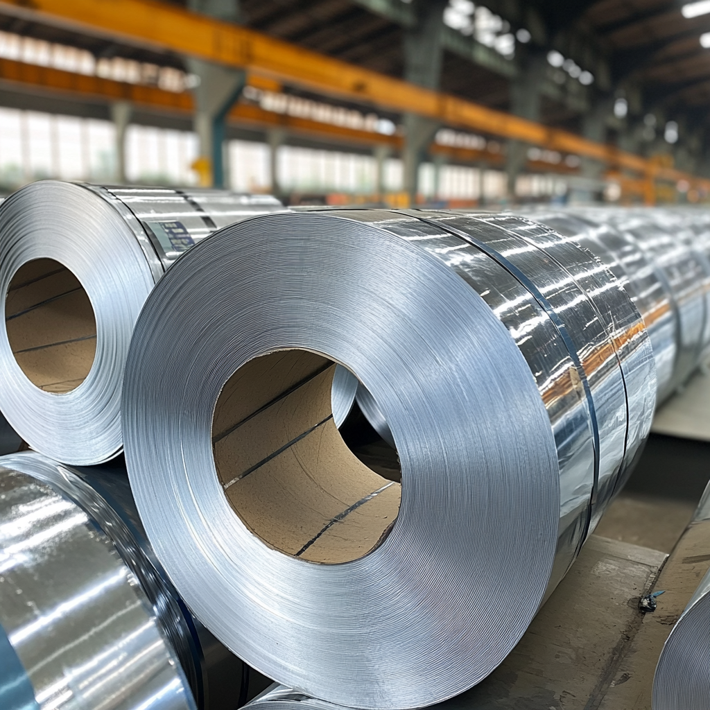 What are galvanized steel coils?